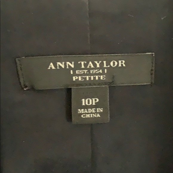 Peplum dark navy blazer - Picture 3 of 5